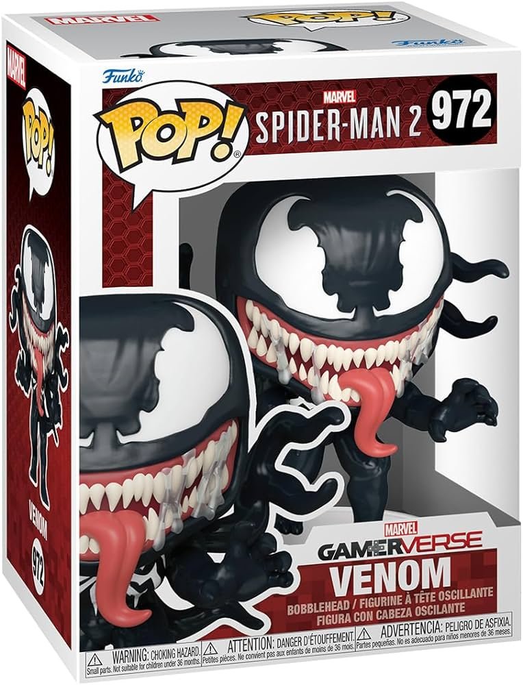 Funko POP Marvel Spiderman 2 Venom Gamerverse 972 - NERD BLVD