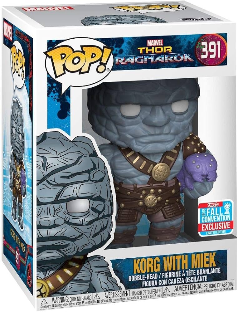 Funko POP Marvel Thor Ragnarok Kong With Miek 391 - NERD BLVD