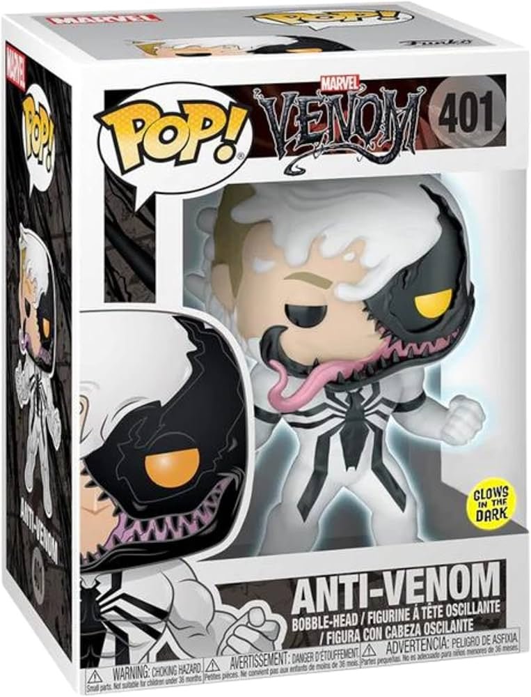 Funko POP Marvel Venom Anti Venom GITD 401 - NERD BLVD