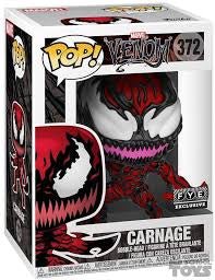 Funko POP Marvel Venom Carnage FYE 372 - NERD BLVD