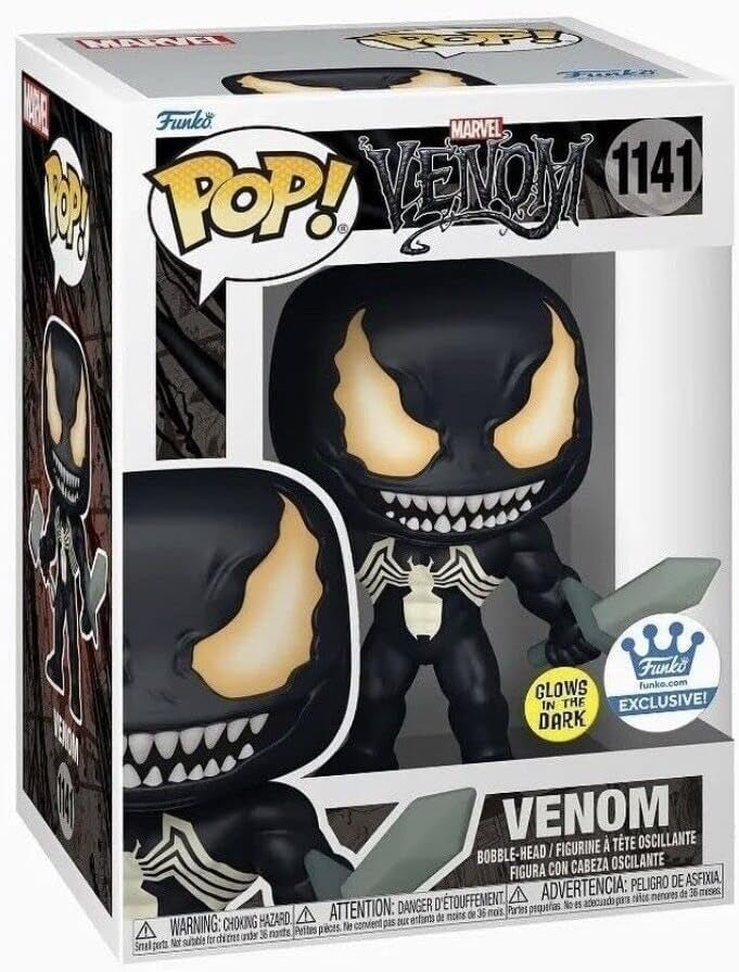 Funko POP Marvel Venom GITD Funko Exclusive 1141 - NERD BLVD