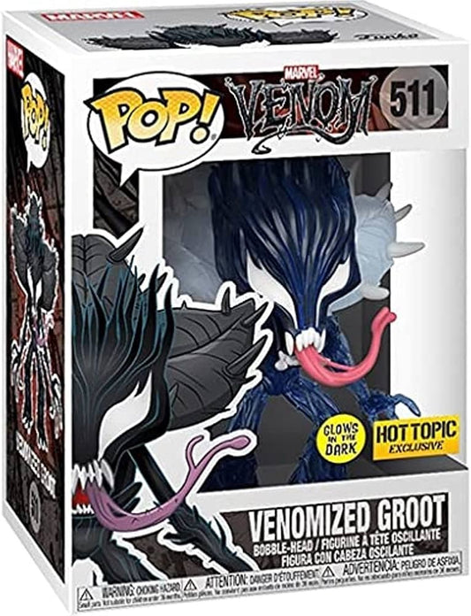 Funko POP Marvel Venomized Groot GITD 511 - NERD BLVD