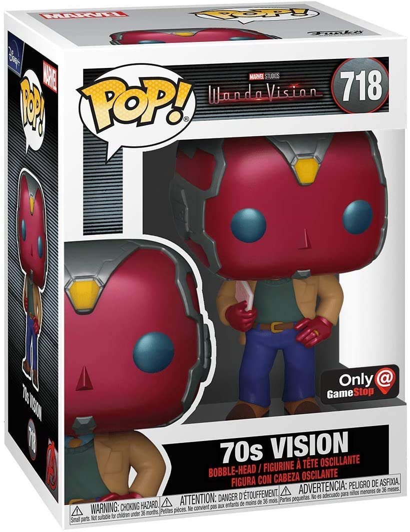 Funko POP Marvel Wanda Vision 70s GameStop Exclusive 718 - NERD BLVD