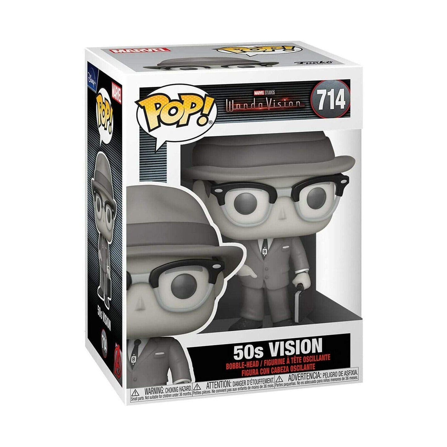 Funko POP Marvel Wanda Vision Vision 50s 714 - NERD BLVD