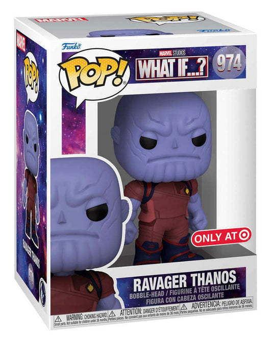 Funko POP Marvel What If Ravager Thanos Target Exclusive 974 - NERD BLVD