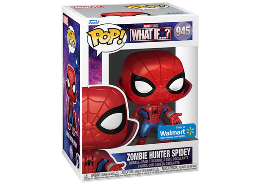 Funko POP Marvel What If Zombie Hunter Spidey Walmart Exclusive 945 - NERD BLVD