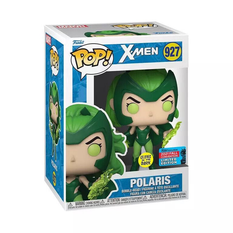 Funko POP Marvel X Men Polaris GITD 2021 Fall Convention Exclusive 927 - NERD BLVD