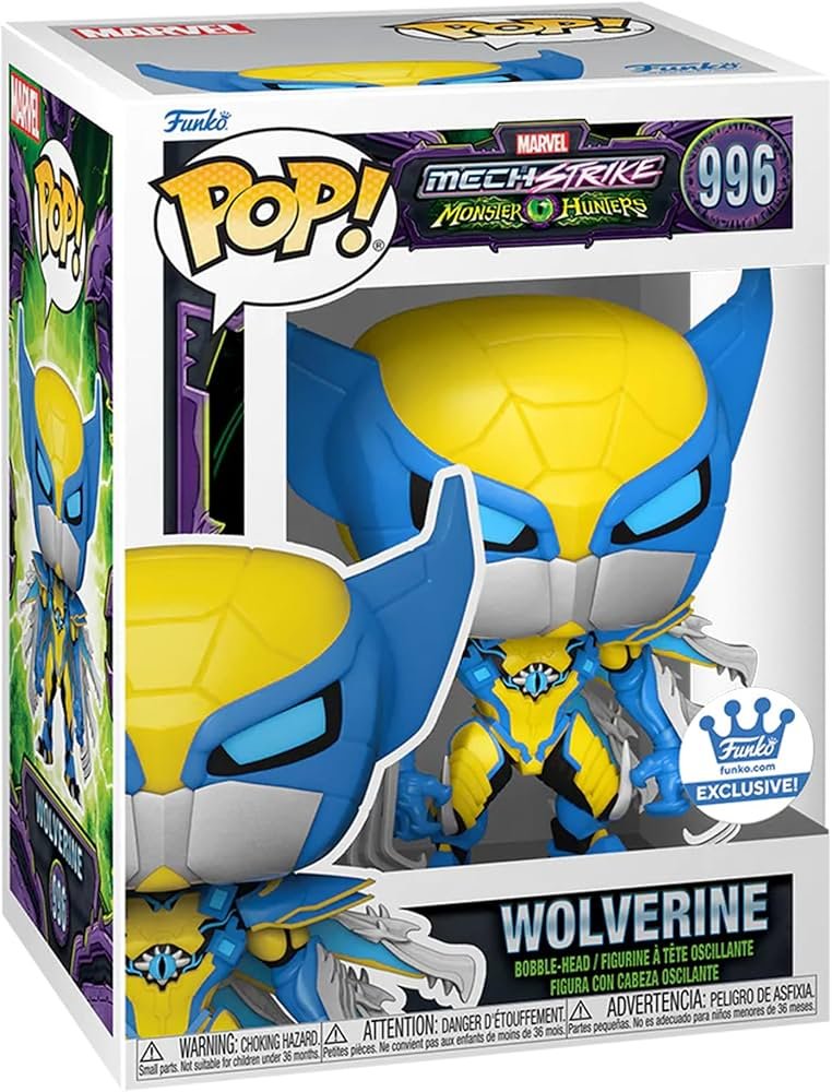 Funko POP Mech Strike Wolverine Funko Exclusive 996 - NERD BLVD