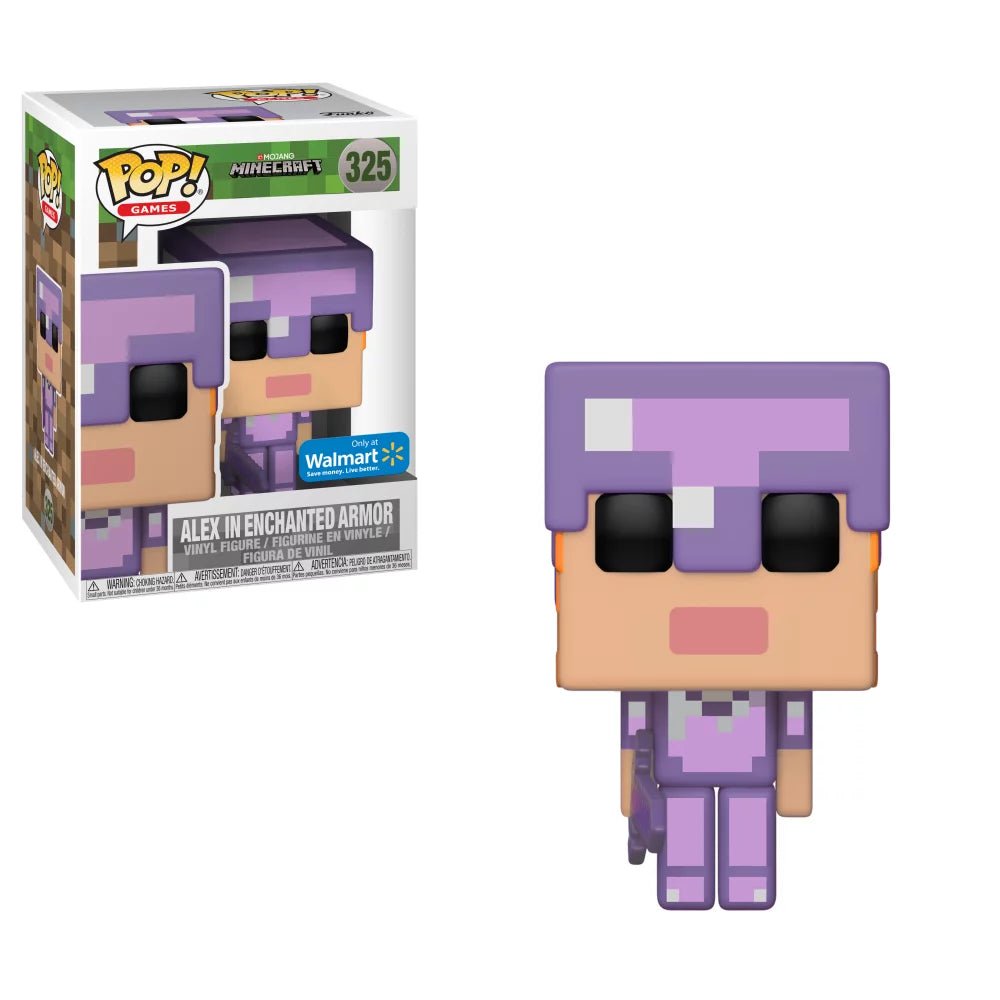 Funko POP Minecraft Alex In Enchanted Armor 319 - NERD BLVD