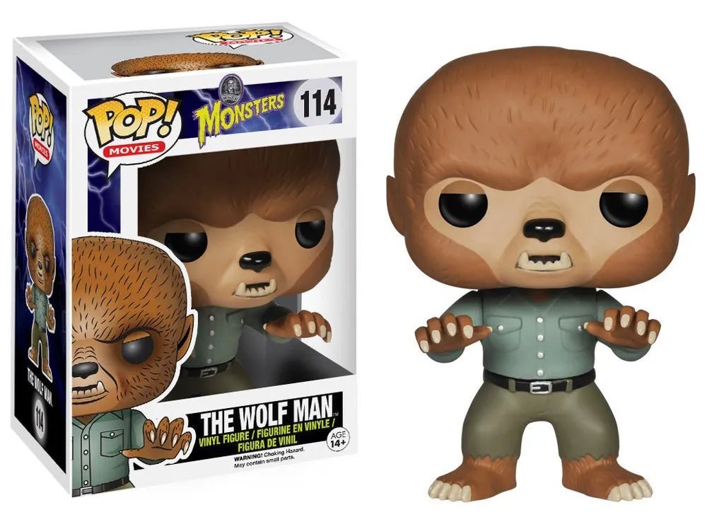 Funko POP Monsters The Wolf Man 114 - NERD BLVD