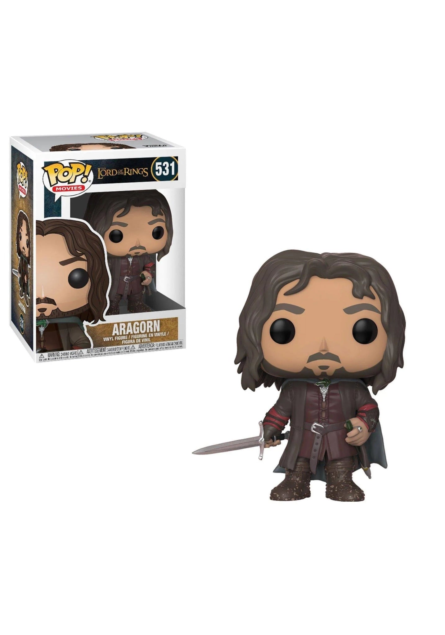 Funko Pop Movies Aragorn 531 - NERD BLVD