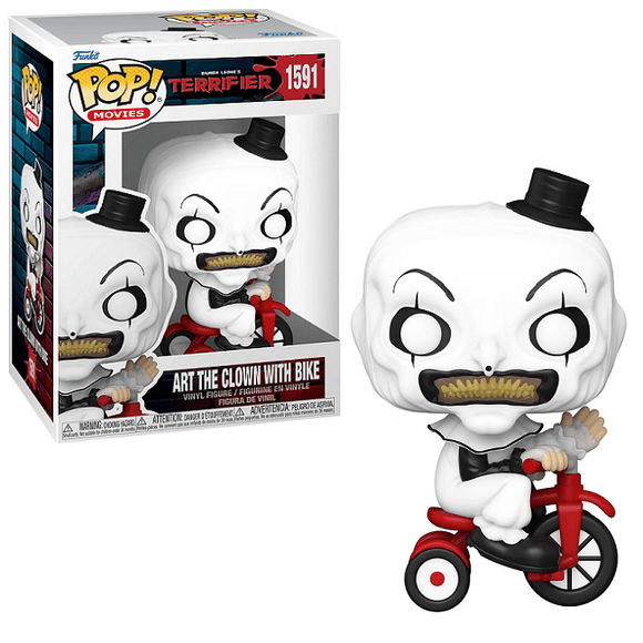 Funko Pop Movies Art The Clown With Bike 1591 - NERD BLVD