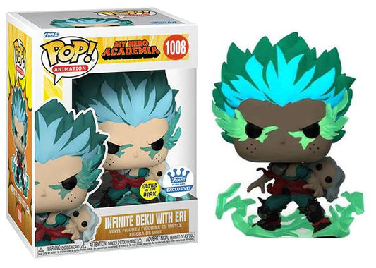 Funko POP My Hero Academia Infinite Deku With Eri GITD Funko Exclusive 1008 - NERD BLVD