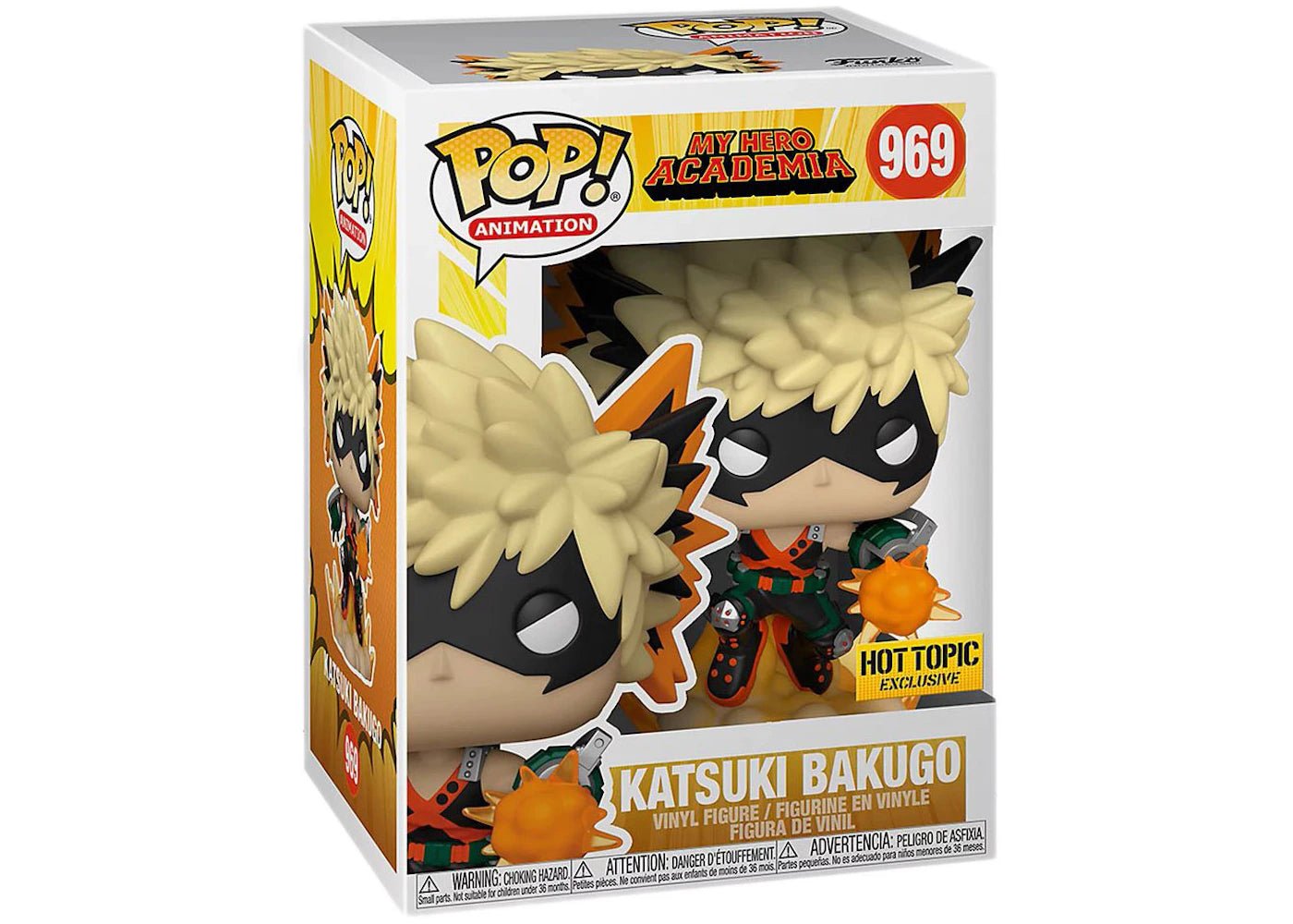 Funko POP My Hero Academia Katsuki Bakugo Hot Topic 969 - NERD BLVD