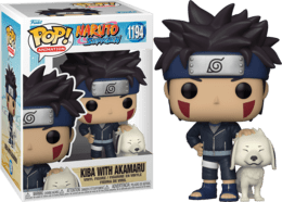 Funko POP Naruto Kiba With Akamaru 1194 - NERD BLVD