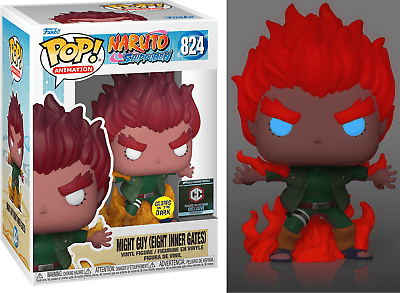 Funko POP Naruto Might Guy Eight Inner Gates GITD Chalice Exclusive 824 - NERD BLVD