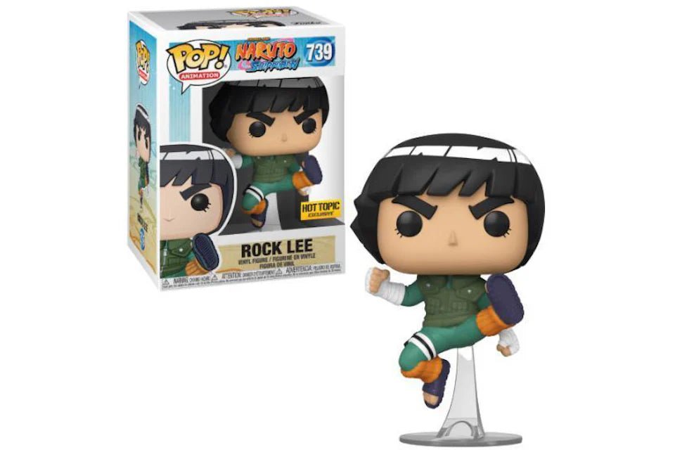 Funko POP Naruto Rock Lee HotTopic 739 - NERD BLVD