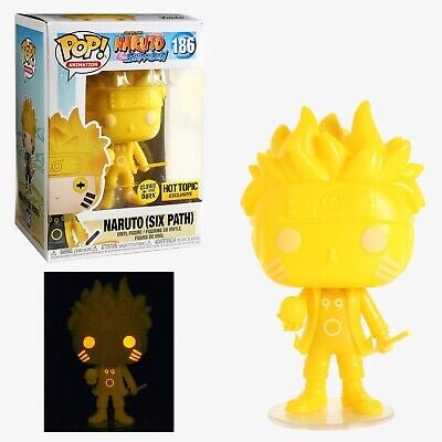 Funko POP Naruto Six Path Hot Topic Exclusive GITD 186 - NERD BLVD