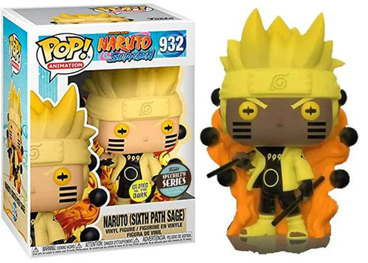 Funko POP Naruto Sixth Path Sage GITD Specialty Series 932 - NERD BLVD