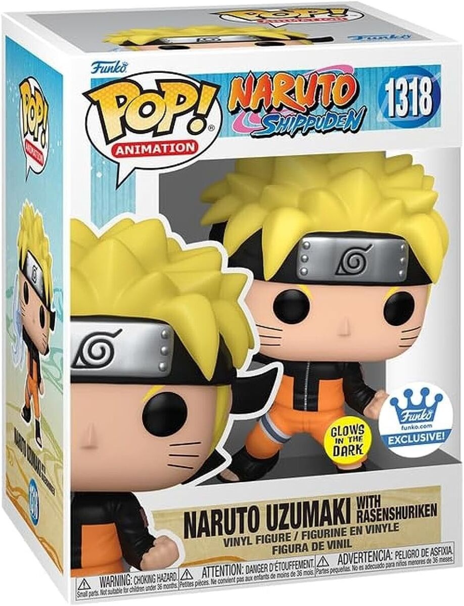 Funko POP Naruto Uzumaki 1318 Gitd Funko Exclusive - NERD BLVD