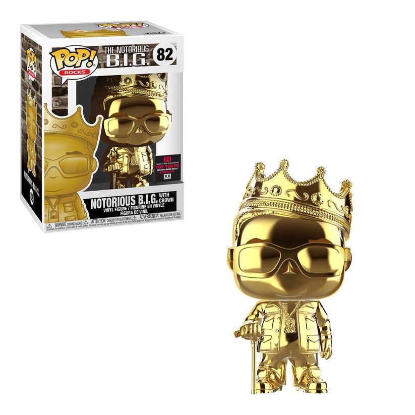 Funko Pop Notorious B.I.G With Crown 82 - NERD BLVD