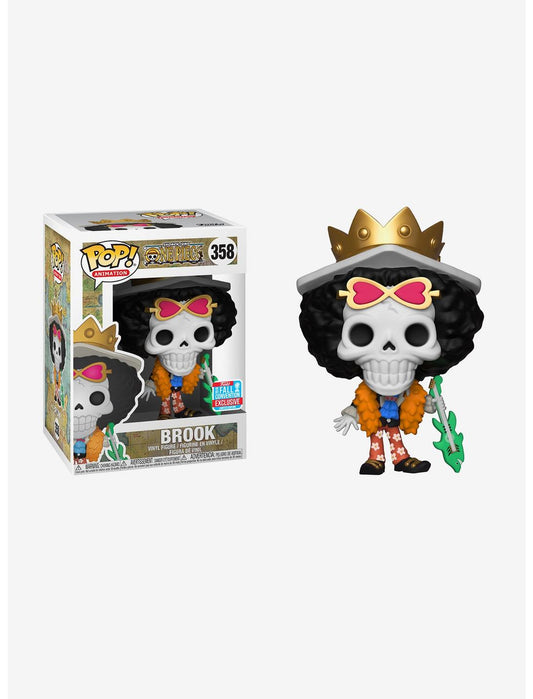 Funko Pop One Piece Brook 358 Fall Convention Exclusive 2018 - NERD BLVD