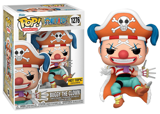 Funko Pop One Piece Buggy The Clown 1276 HotTopic - NERD BLVD