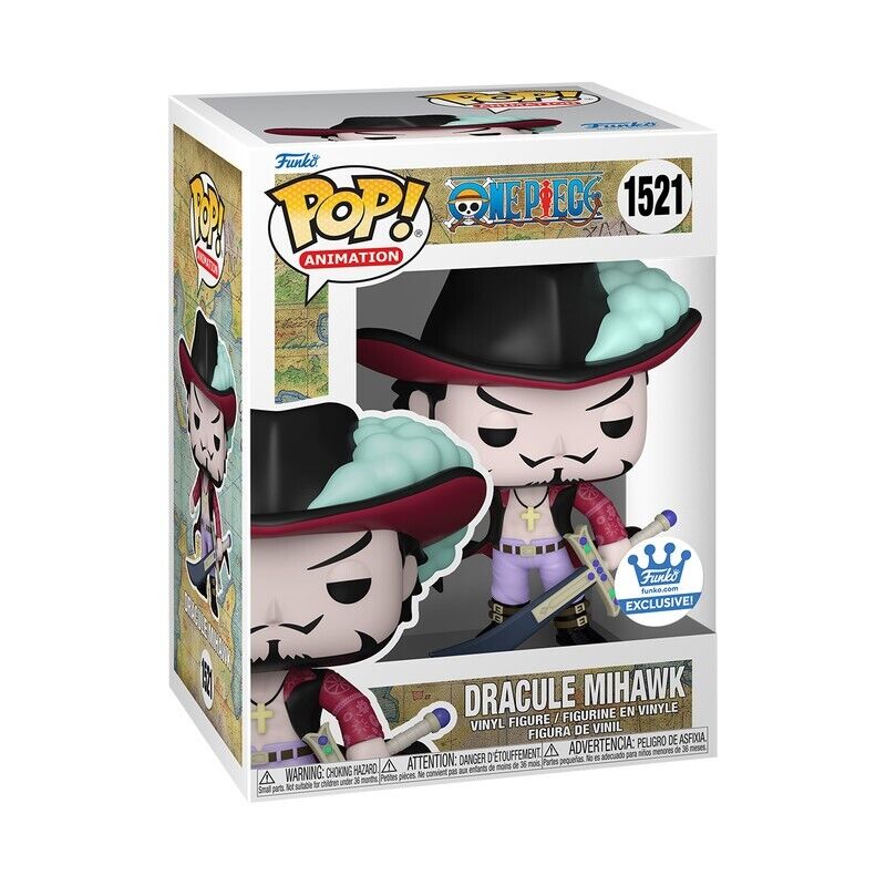 Funko Pop One Piece Dracule Mihawk 1521 Funko Exclusive - NERD BLVD