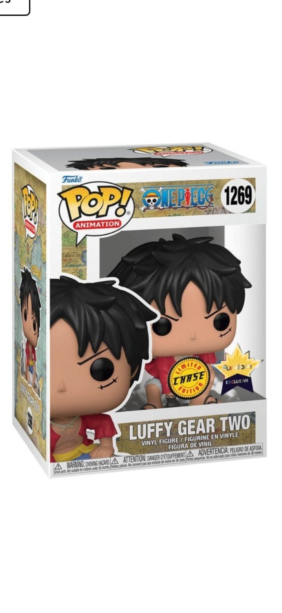 Funko POP OnePiece Luffy gear two Chase 1269 Fundom E - NERD BLVD