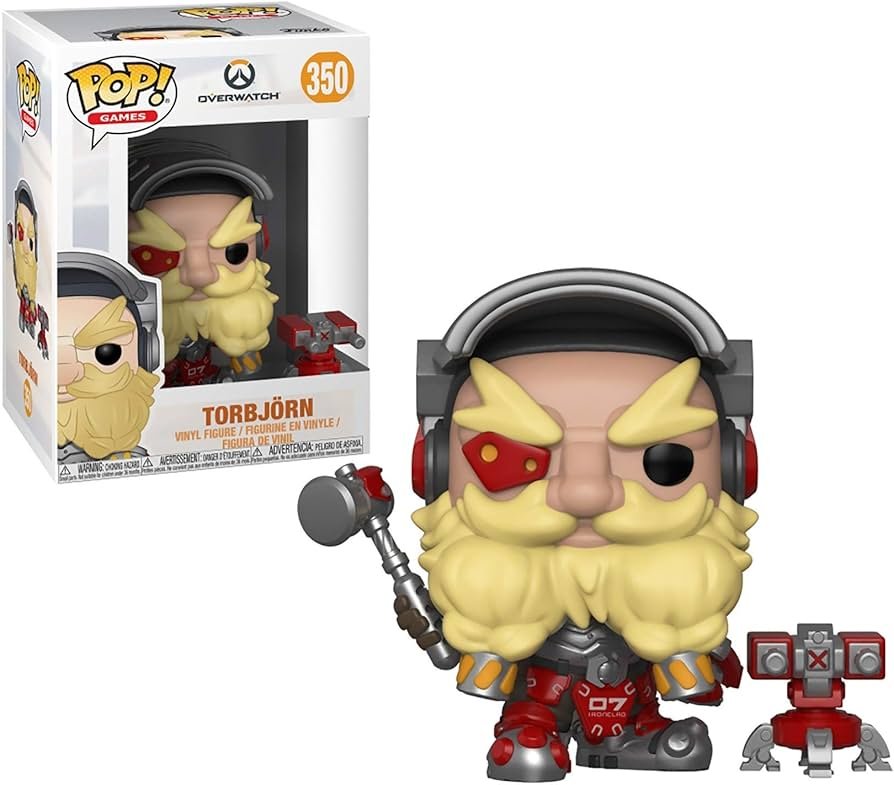 Funko POP Overwatch Torbjorn 350 - NERD BLVD