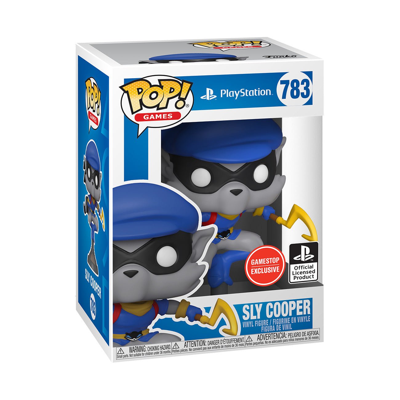 Funko POP PlayStation Sly Cooper GameStop 783 - NERD BLVD