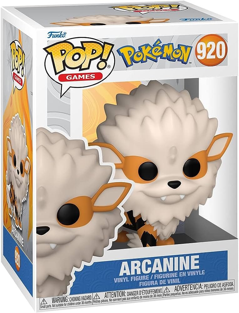 Funko POP Pokemon Arcanine 920 - NERD BLVD