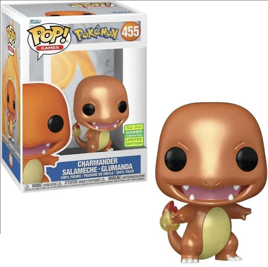 Funko POP Pokémon Charmander 2022 Summer Convention 455 - NERD BLVD