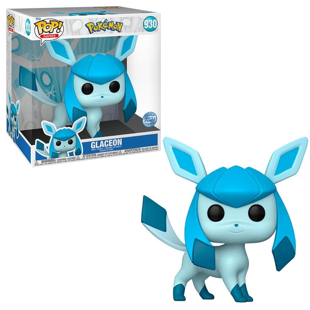 Funko POP Pokemon Glaceon 10in 930 SE - NERD BLVD