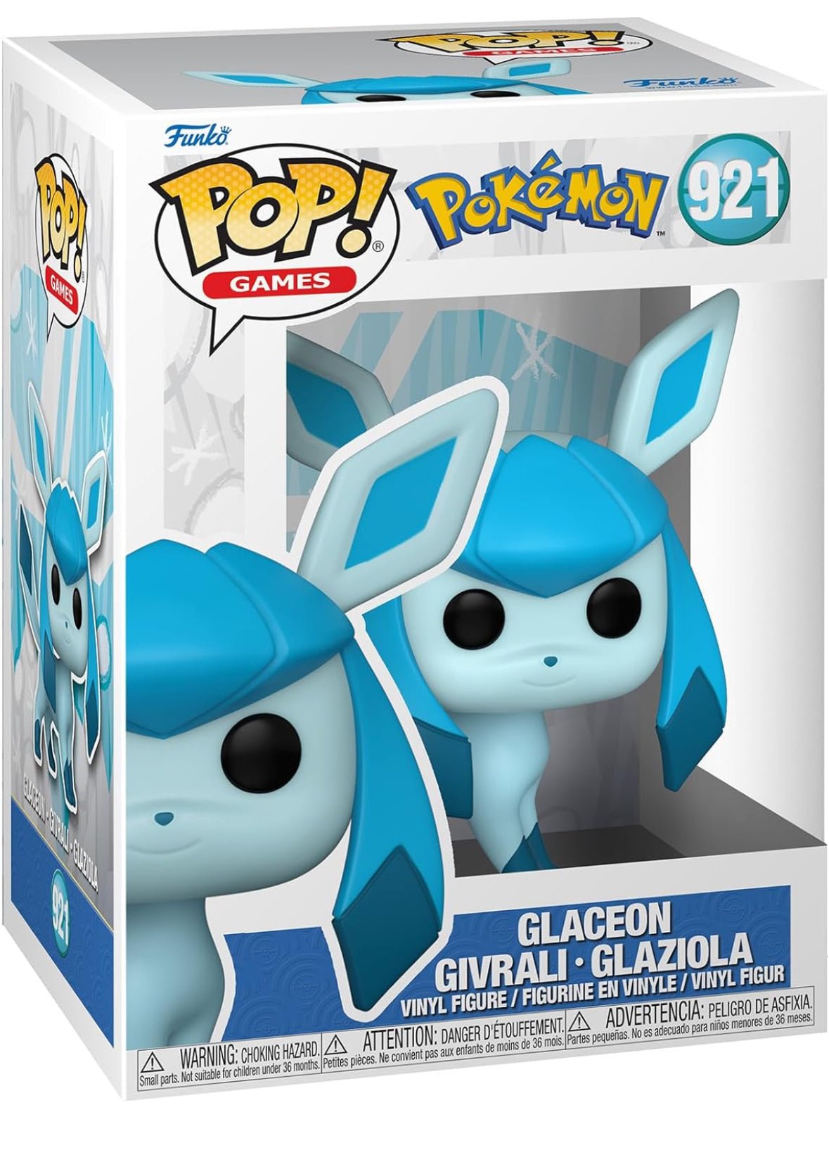 Funko POP Pokémon Glaceon 921 - NERD BLVD