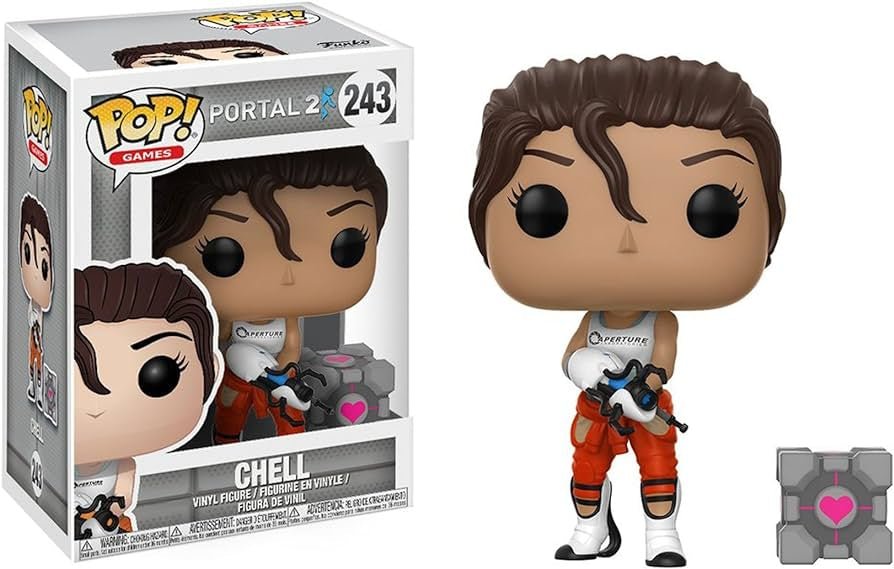 Funko POP Portal 2 Chell 243 - NERD BLVD