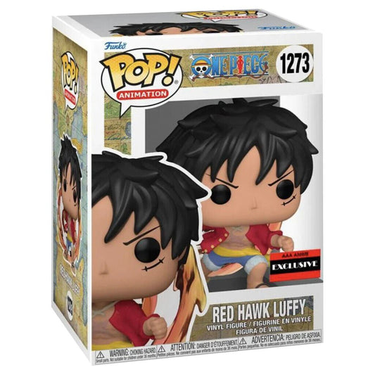 Funko Pop Red Hawk Luffy AAA Exclusive 1273 - NERD BLVD