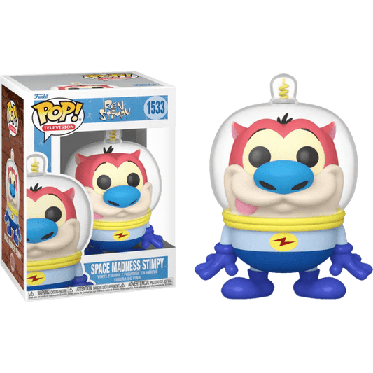 Funko POP Ren And Stimpy Space Madness Stimpy 1533 - NERD BLVD