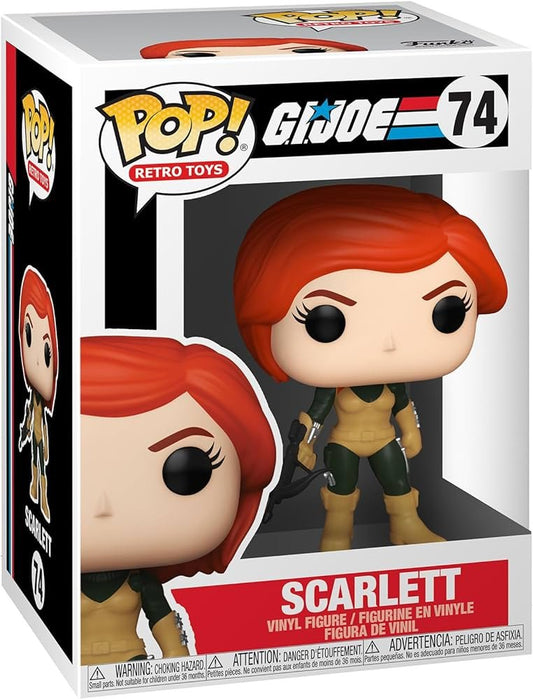 Funko POP Retro Toys G.I. Joe Scarlett 74 - NERD BLVD