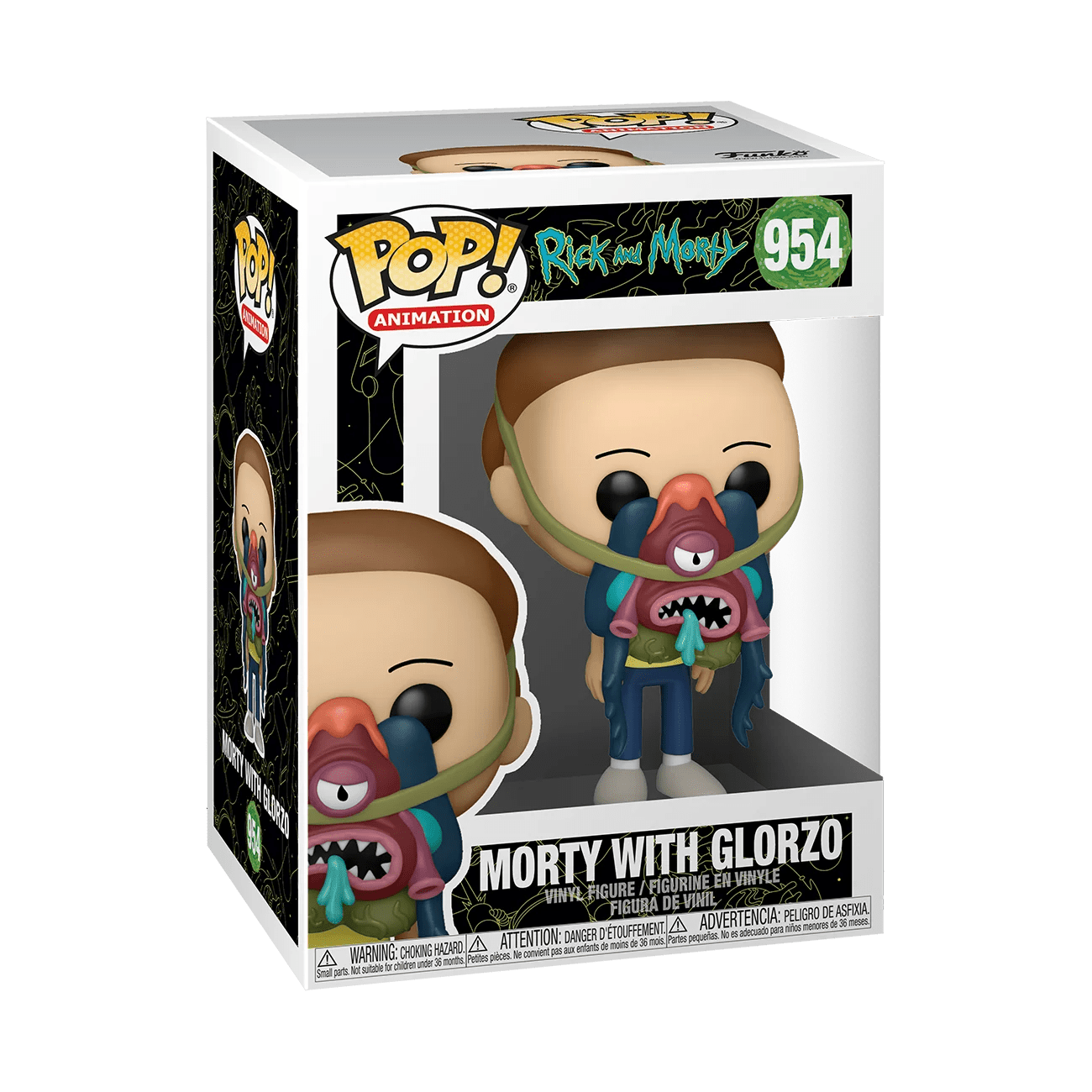 Funko POP Rick And Morty Morty With Glorzo 954 - NERD BLVD