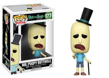 Funko POP Rick And Morty Mr Poopy Butthole 177 - NERD BLVD