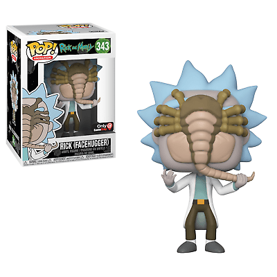 Funko POP Rick And Morty Rick Facehugger 343 GameStop Exclusive - NERD BLVD