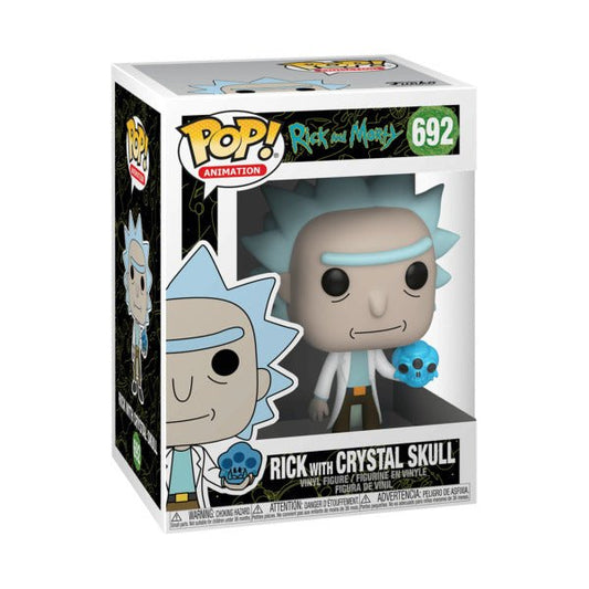 Funko POP Rick And Morty Rick With Crystal Skull 692 - NERD BLVD