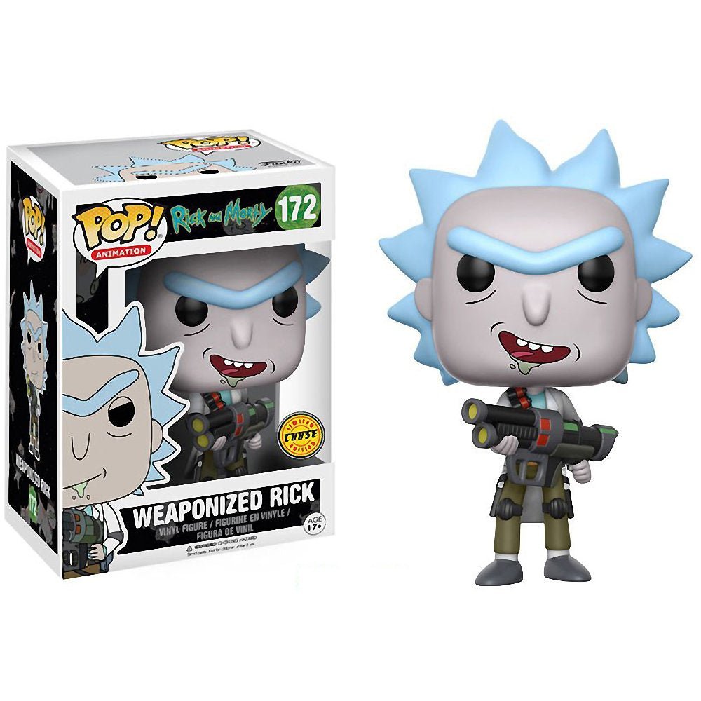 Funko POP Rick And Morty Weaponized Rick Chase 172 - NERD BLVD