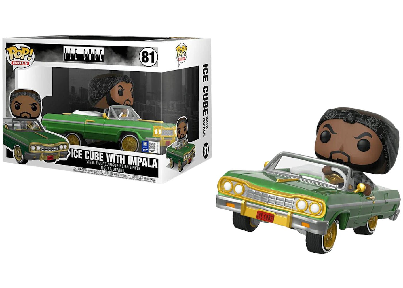 Funko POP Rides Ice Cube With Impala 81 - NERD BLVD