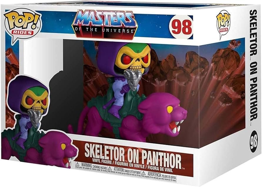 Funko POP Rides Masters Of The Universe Skeletor On Panthor 98 - NERD BLVD