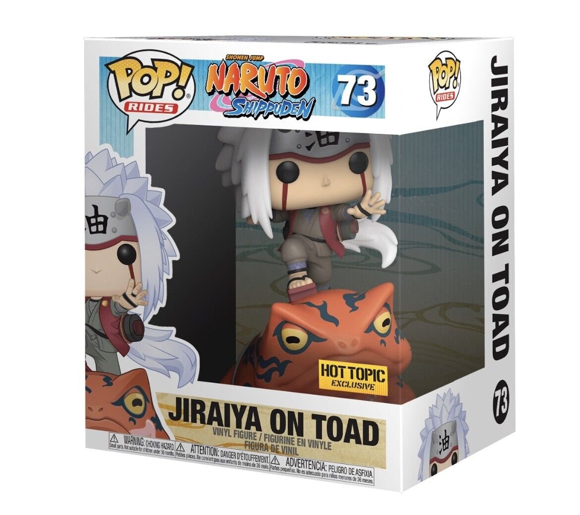 Funko POP Rides Naruto Jiraiya On Toad Hot Topic Exclusive 1015 - NERD BLVD