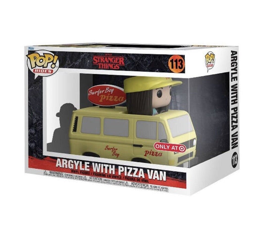 Funko POP Rides Stranger Things Arglye With Pizza Van Target 113 - NERD BLVD