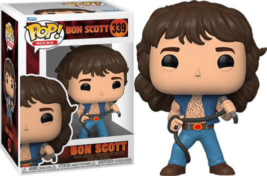 Funko Pop Rocks Bon Scott 339 - NERD BLVD