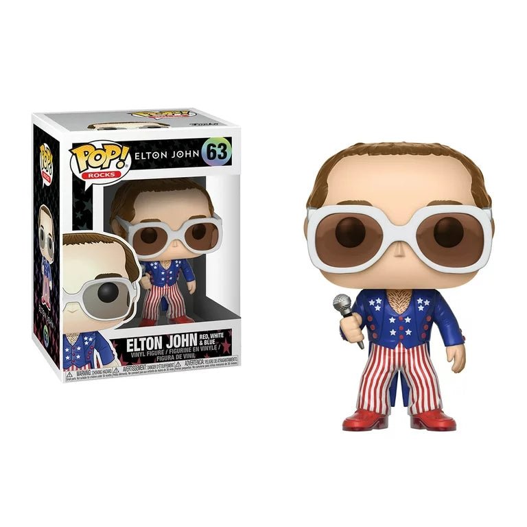 Funko Pop Rocks Elton John 63 - NERD BLVD